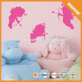 Modern decals anti-water cute cupid for kids wall sticker